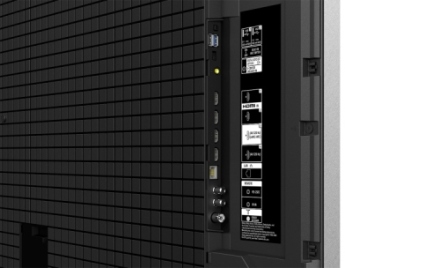 テレビとサウンドバー双方のHDMI端子に凸点をつけることで端子の識別性を向上する画像