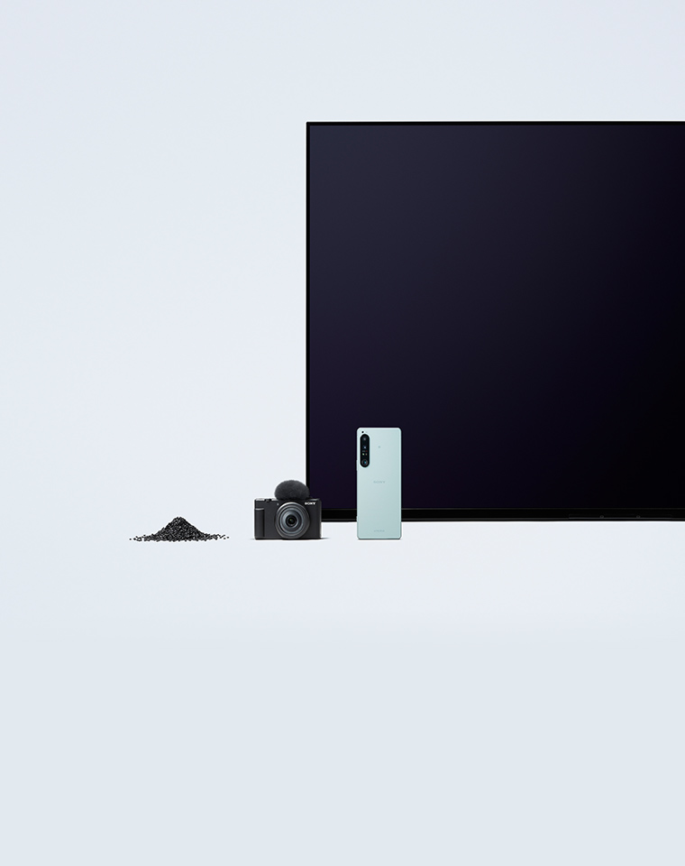 SORPLASとソニーのエレクトロニクス製品のイメージ