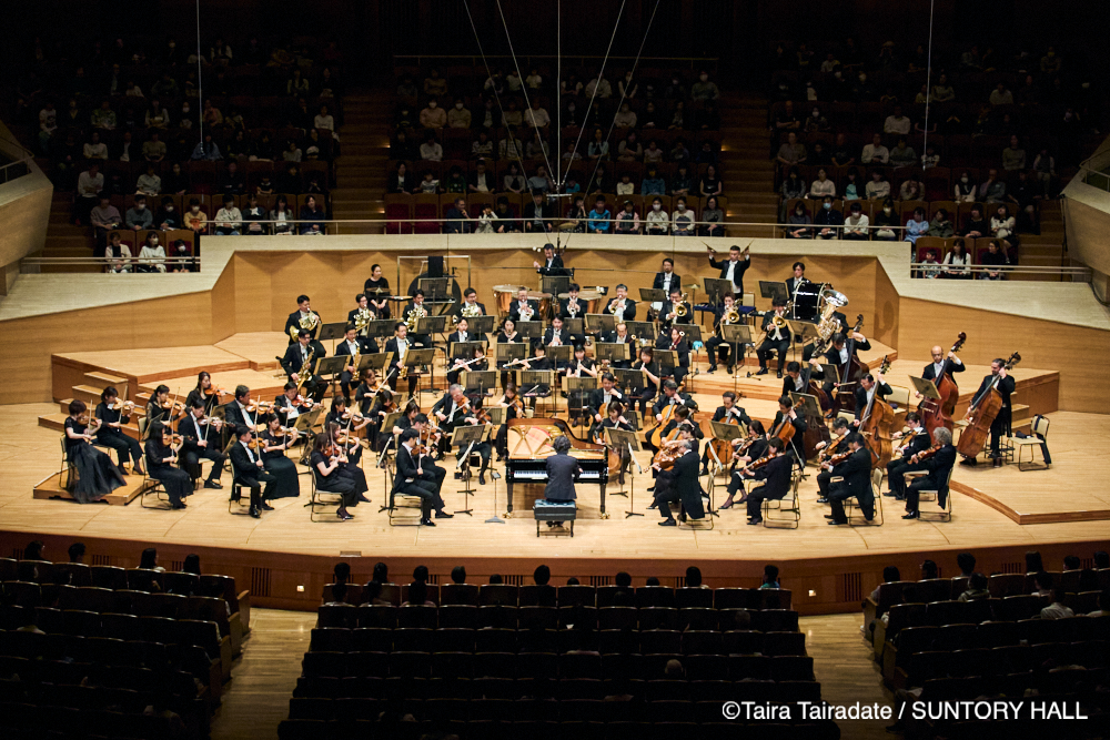 Scene of the concert at Suntory Hall　&copy; Taira Tairadate / SUNTORY HALL